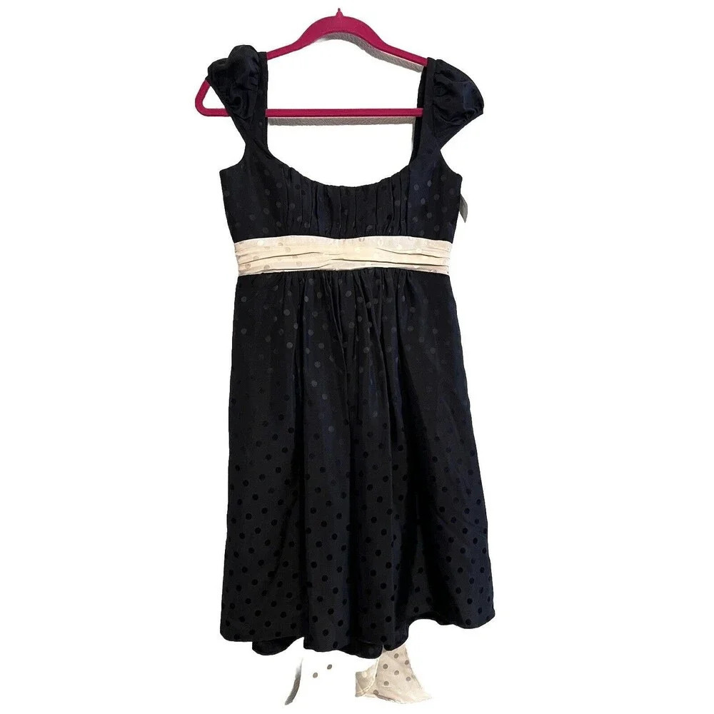 NWT Milly Polkadot Dress Size 4 Vintage